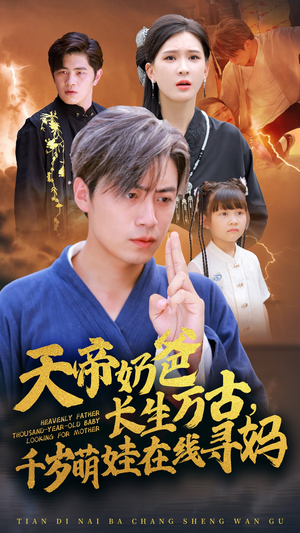 天帝奶爸长生万古，千岁萌娃在线寻妈（52集）娱乐圈短剧